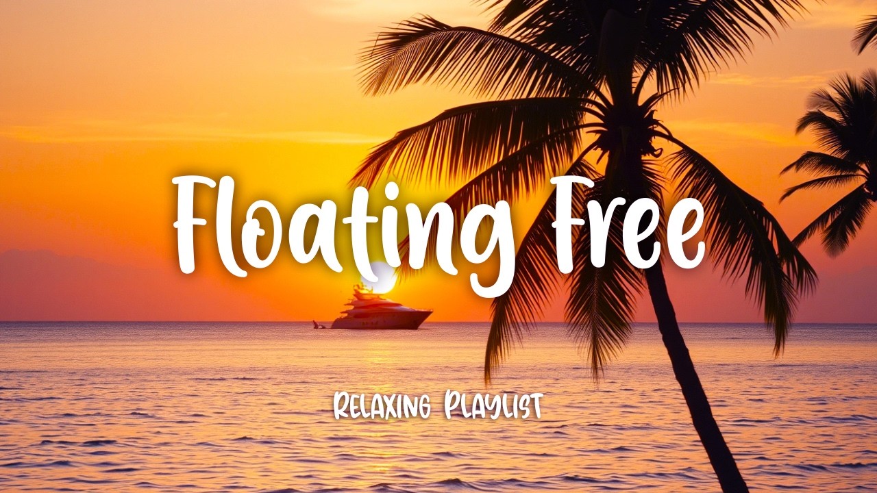 Floating Free 🌴 – Calm Tropical Melodies for Relaxation ☀️🌺