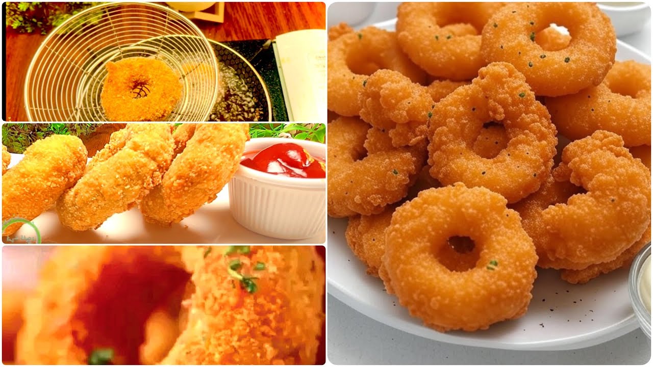 “أسرع دوناتس فراخ مقرمشة 🤩👌 هتخلي سفرتك جمدااااان😋