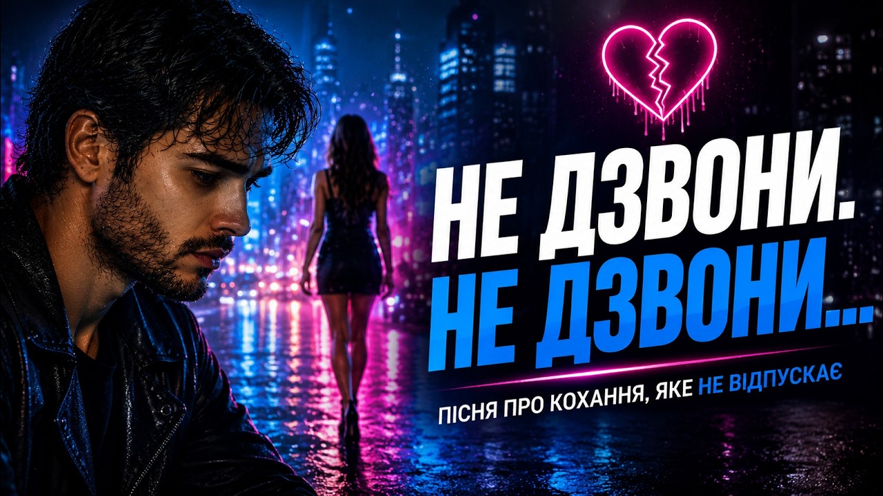 🌌Не дзвони. Не дзвони… | Українська диско-поп пісня 2025 | Танцювальний хіт з емоційним вокалом