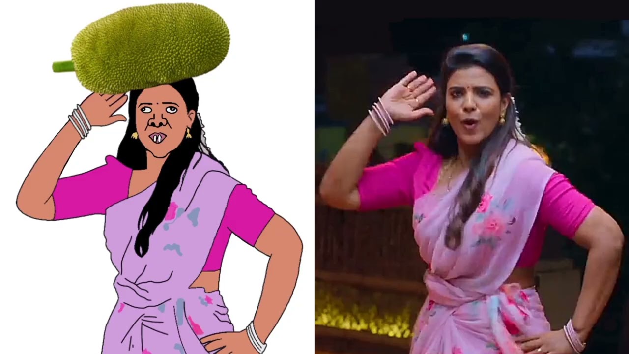 Godari Gattu Full Video Song Drawing Meme 🤣 | Sankranthiki Vasthunam | Venkatesh | Aishwarya