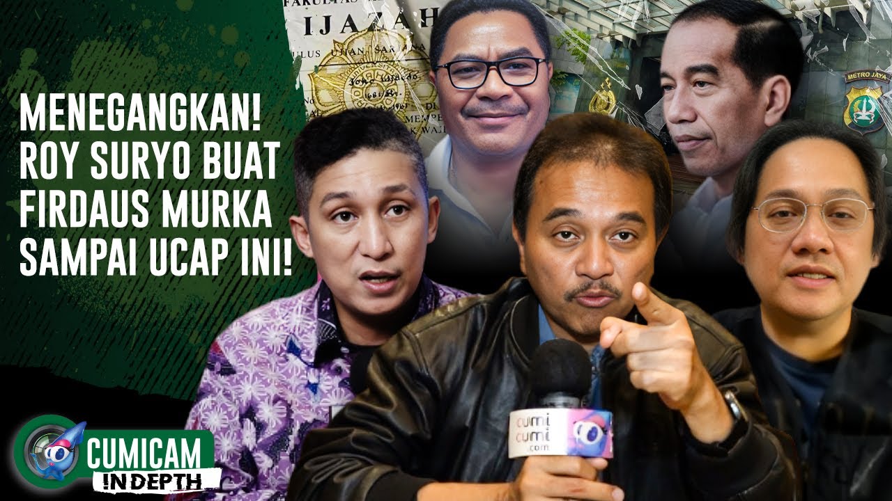 Sindiran Roy Suryo Buat Firdaus Oiwobo Murka! Farhat Abbas Minta Polisi Tangkap! | INDEPTH