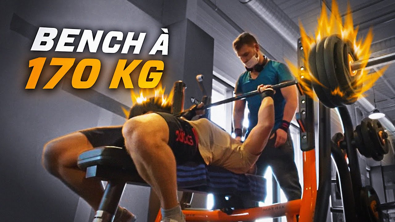 170 KG AU BENCH ! PIMOUSSE LE PLUS PUISSANT DU FITGAME #RTB1