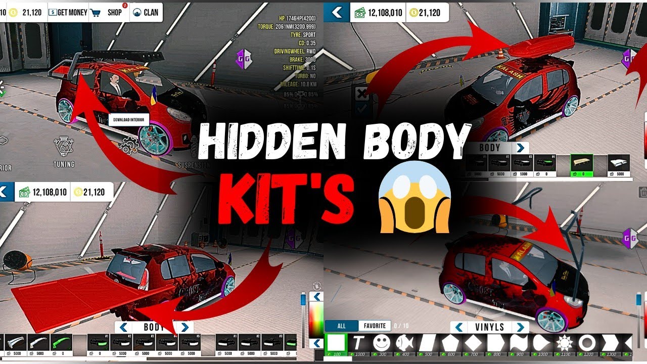 CPM HIDDEN BODY KITS CODE'S ✅♥️ | PART #1