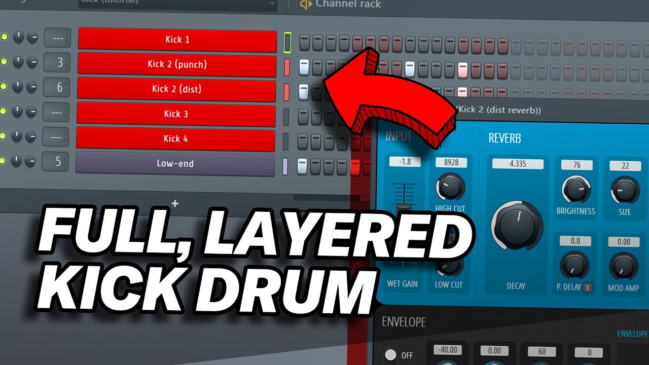Pounding Kick For Hard/Industrial Techno - FL Studio In-Depth Tutorial