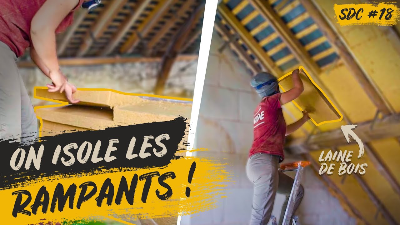 Isoler avec de la LAINE DE BOIS | Rénovation - SDC #18