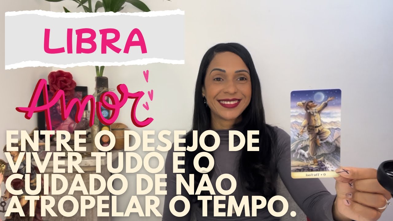 ❣️LIBRA AMOR ✨Entre o desejo de viver tudo e o cuidado de não atropelar o tempo.