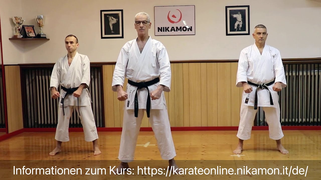 (DEU) Online Karatekurs - Nikamon / Shotokan Yudanshakai
