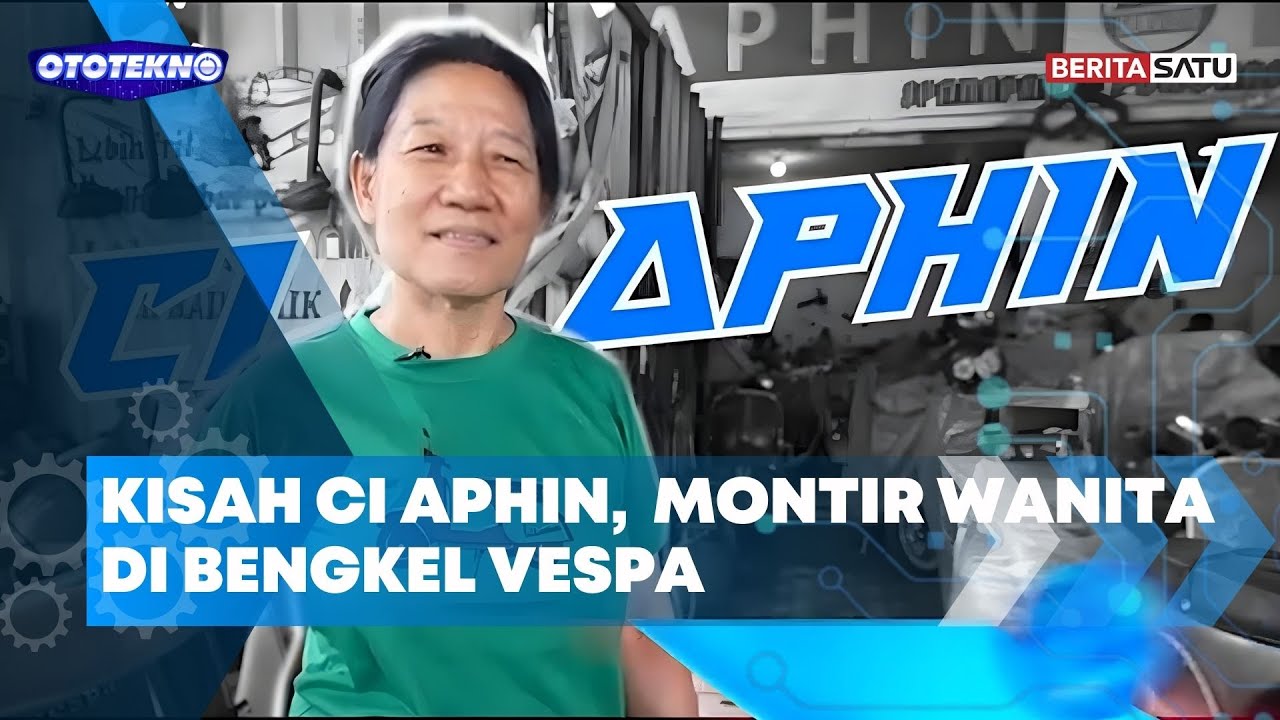 🔴 LIVE | Kisah Ci Aphin,  Montir Wanita di Bengkel Vespa - Ototekno