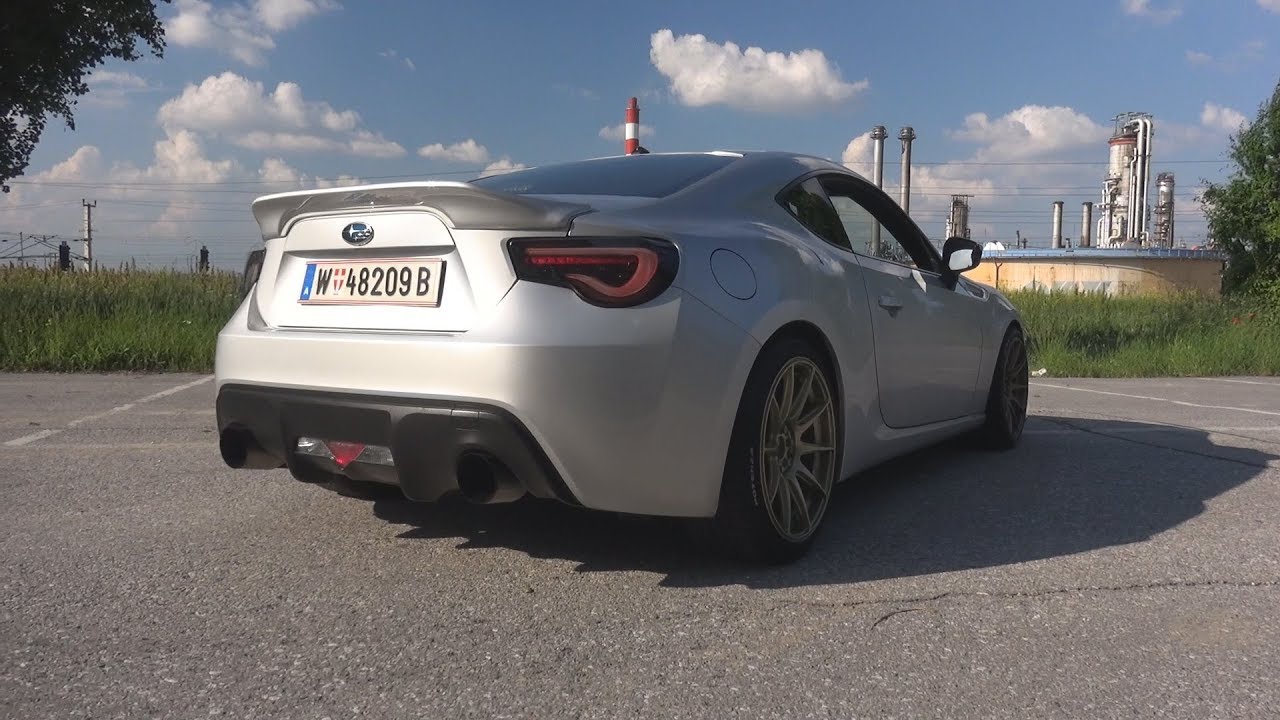 LOUD Subaru BRZ w/ Tomei UEL Sound - Revs, Backfire, Tunnel & Accelerations!