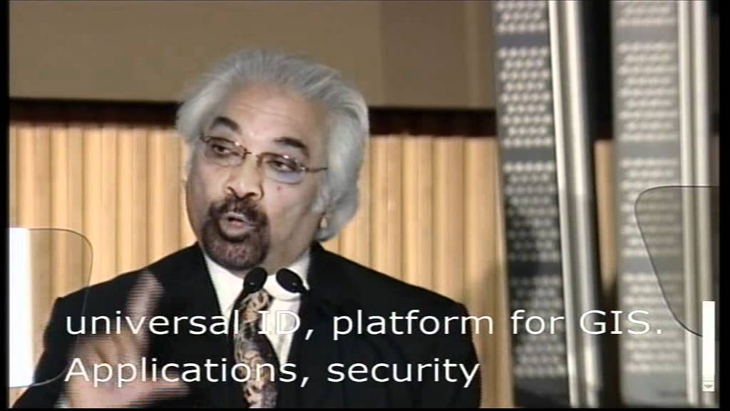 Acceptance Speech - Sam Pitroda receiving the prestigious ITU World Telecommunication Award.