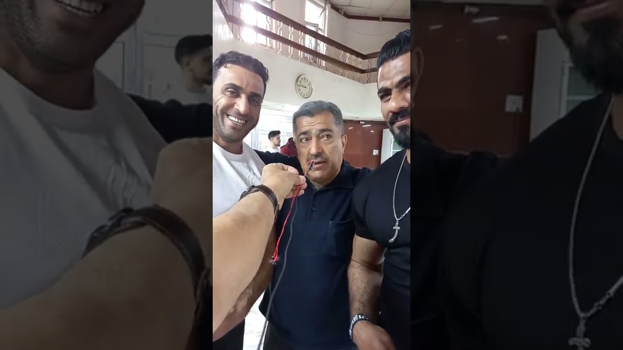 لقاء ابطال آسيا علي الزركاني وضرغام جار الله ورأي استاذ جمال الحربي مدرب المتخب بهما