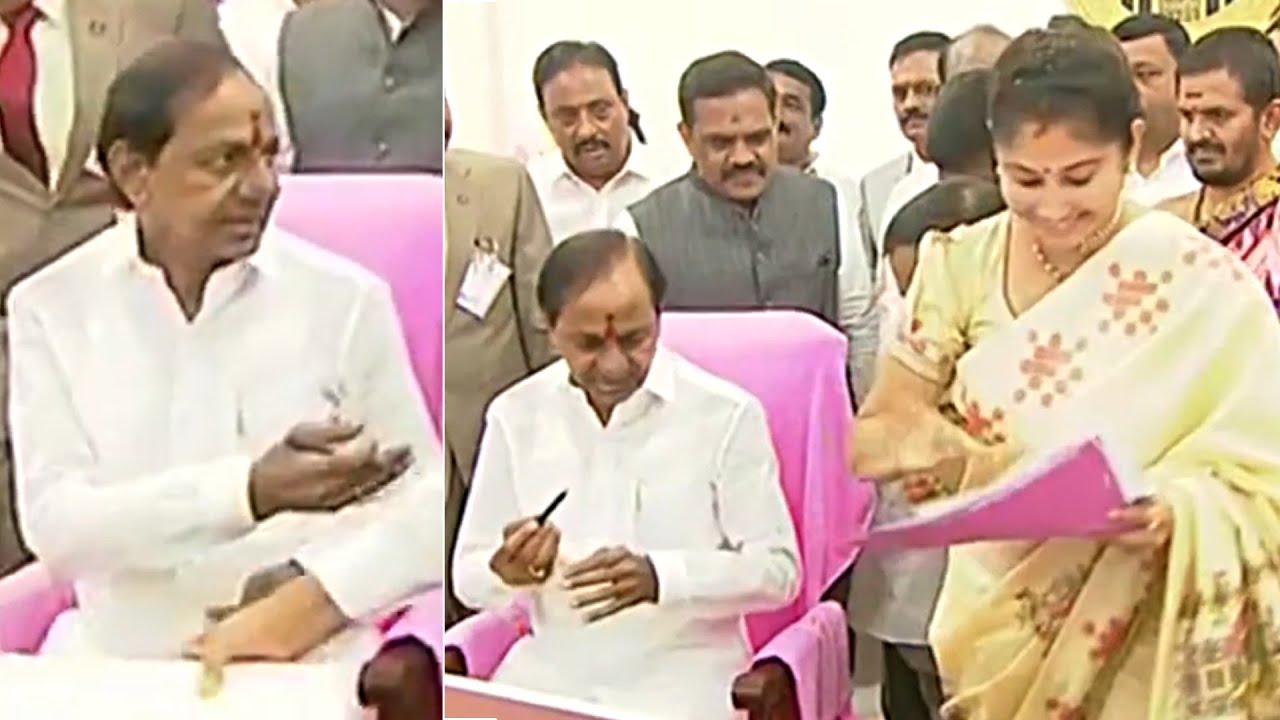 KCR Visuals At Telangana New Secretariat | Smita Sabharwal |KCR inaugurates new Secretariat Building