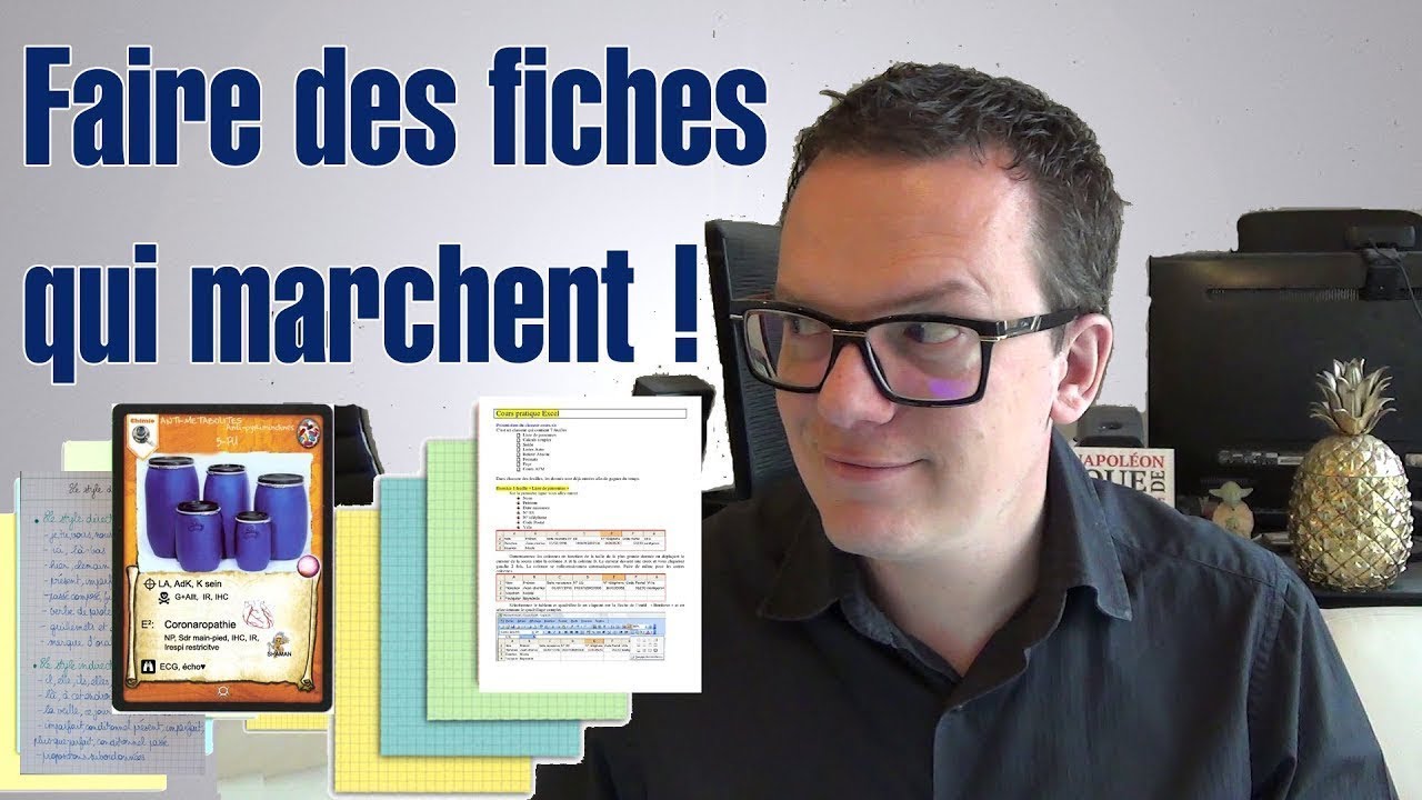 Comment faire des Fiches de Revision QUI MARCHENT