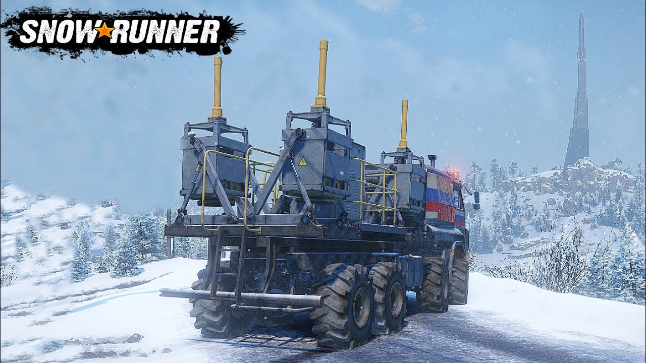 Solid Rock Seismic Vibrator Chernokamensk Amur Russia | SnowRunner