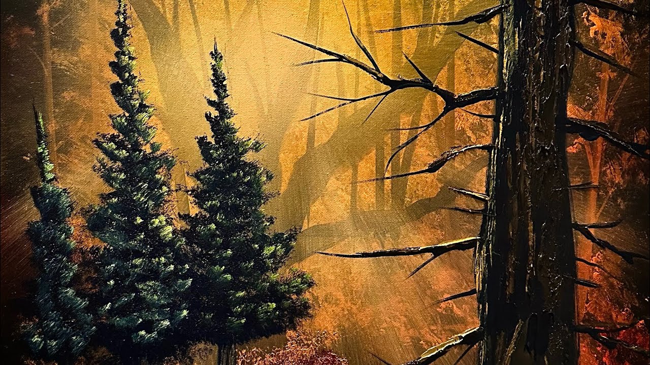 Literally EVERY SINGLE STEP - Autumn Landscape with PaintWithJosh