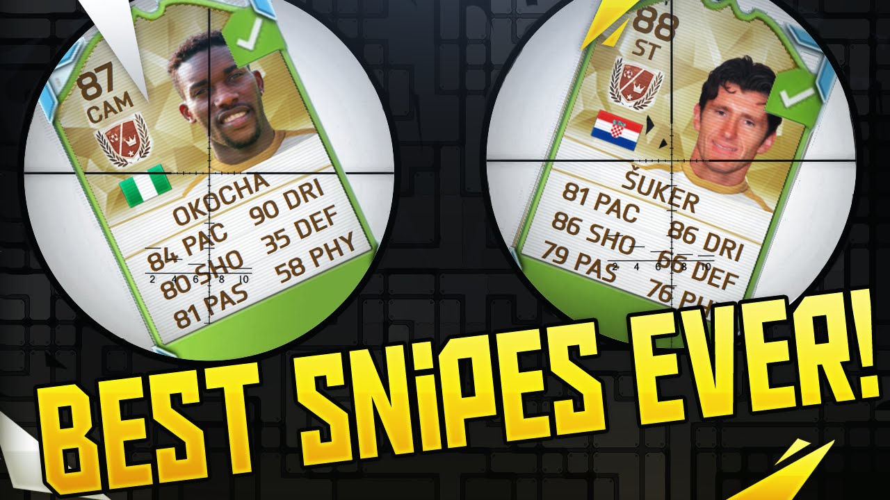 YOU WON'T BELIEVE THESE SNIPES! MY BEST SNIPES SO FAR ON FIFA 16