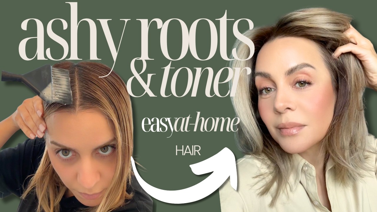 Easy ASH Root Color and Toner Tutorial + Update at the End