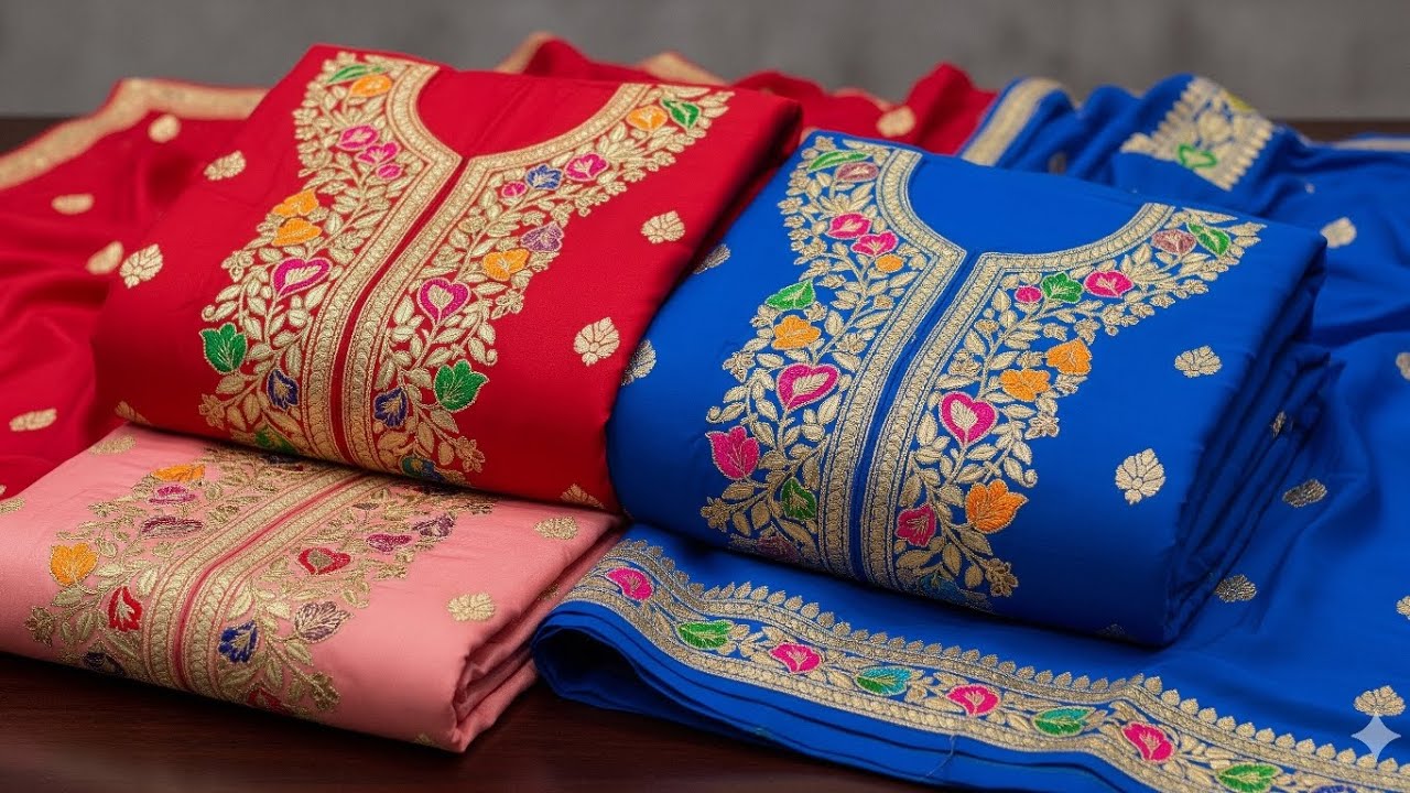 Latest Banarasi Suit Collection 2026: Ghar Baithe Mangwayein + Free Shipping! 🚚✨
