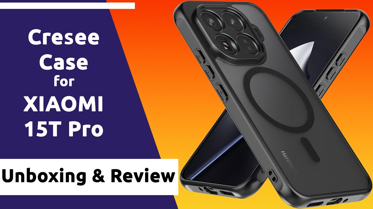 Магнитный чехол Cresee для Xiaomi 15T Pro: распаковка и обзор #cresee #xiaomi #15tpro #xiaomi15tpro