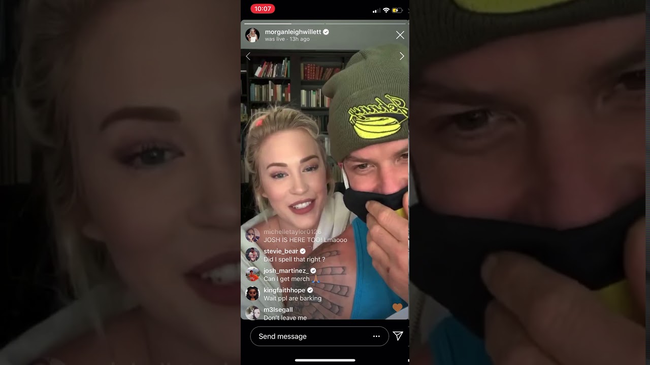Johnny Bananas/Morgan Willett Live gets interrupted by a special guest.
