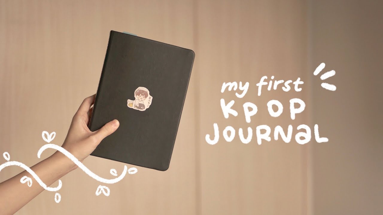 starting a kpop journal for the first time 🍃