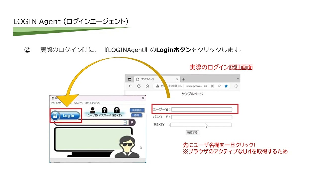 LOGIN Agent (ログインエージェント)のご紹介