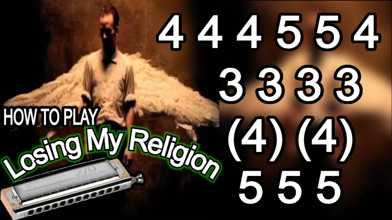 LOSING MY RELIGION HARMONICA ( CHROMATIC ), ARMÓNICA CROMÁTICA, GAITA DE BOCA, MUNDHARMONIKA