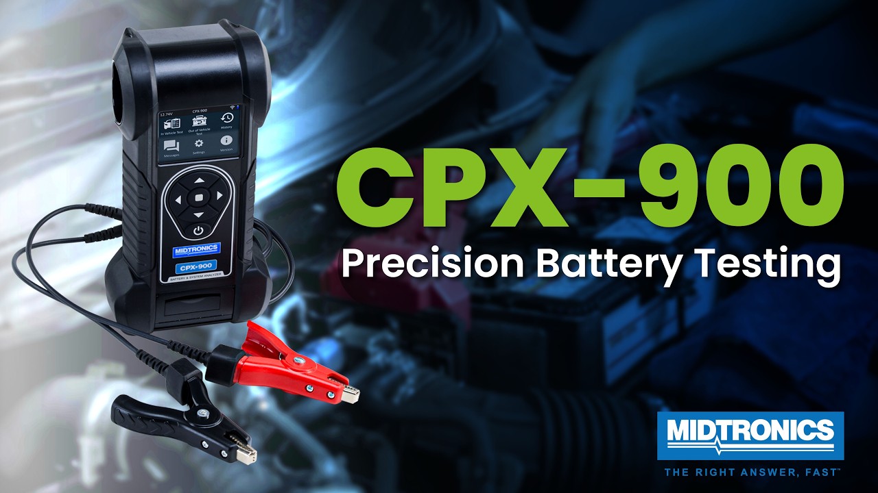 CPX 900: Precision Battery Testing for Service Professionals