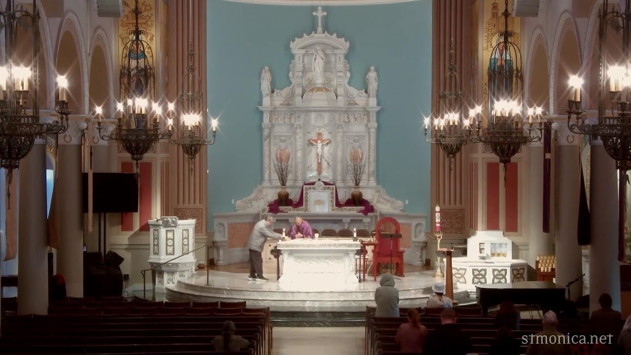 Saturday Daily Mass 02/21/2026 from St. Monica Catholic Church