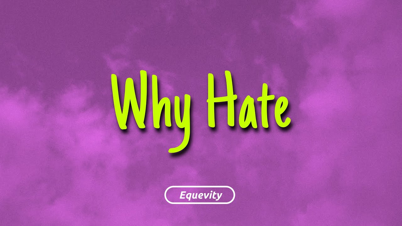 Taleban Dooda - Why Hate (Lyrics)