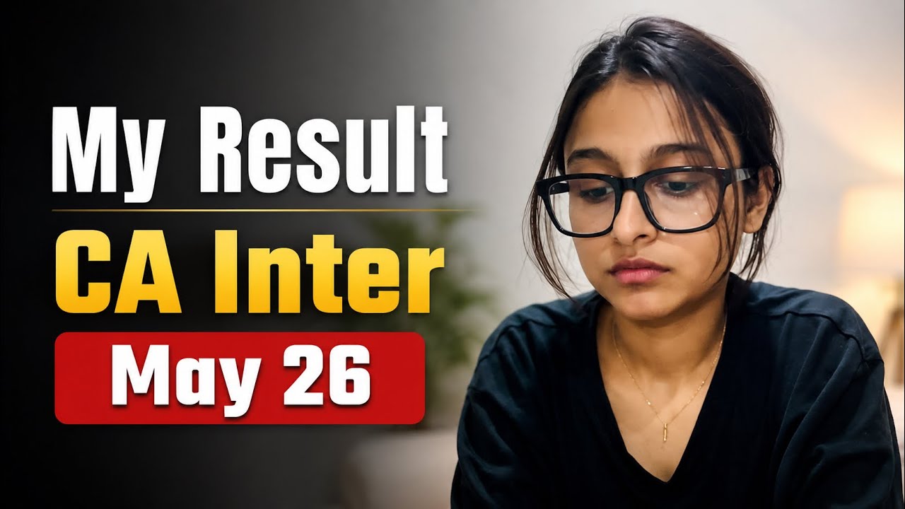 My ca inter result 💔