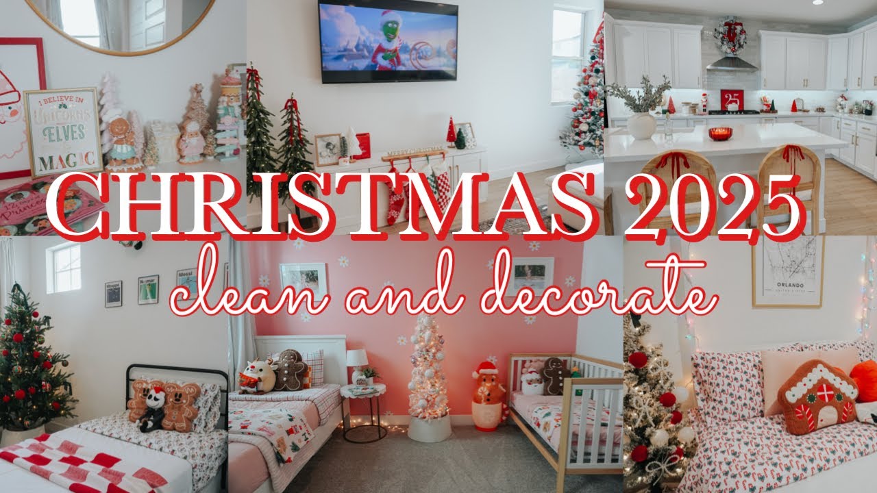 🎄Рождество 2025 г. Рождественская уборка и украшение || Рождественское украшение || Рождественски...