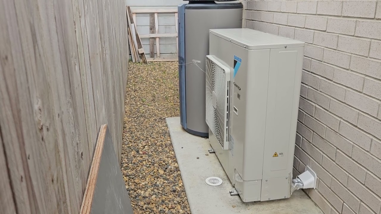 Daikin AC heat pump RZA100c2v1 making high pitch noise