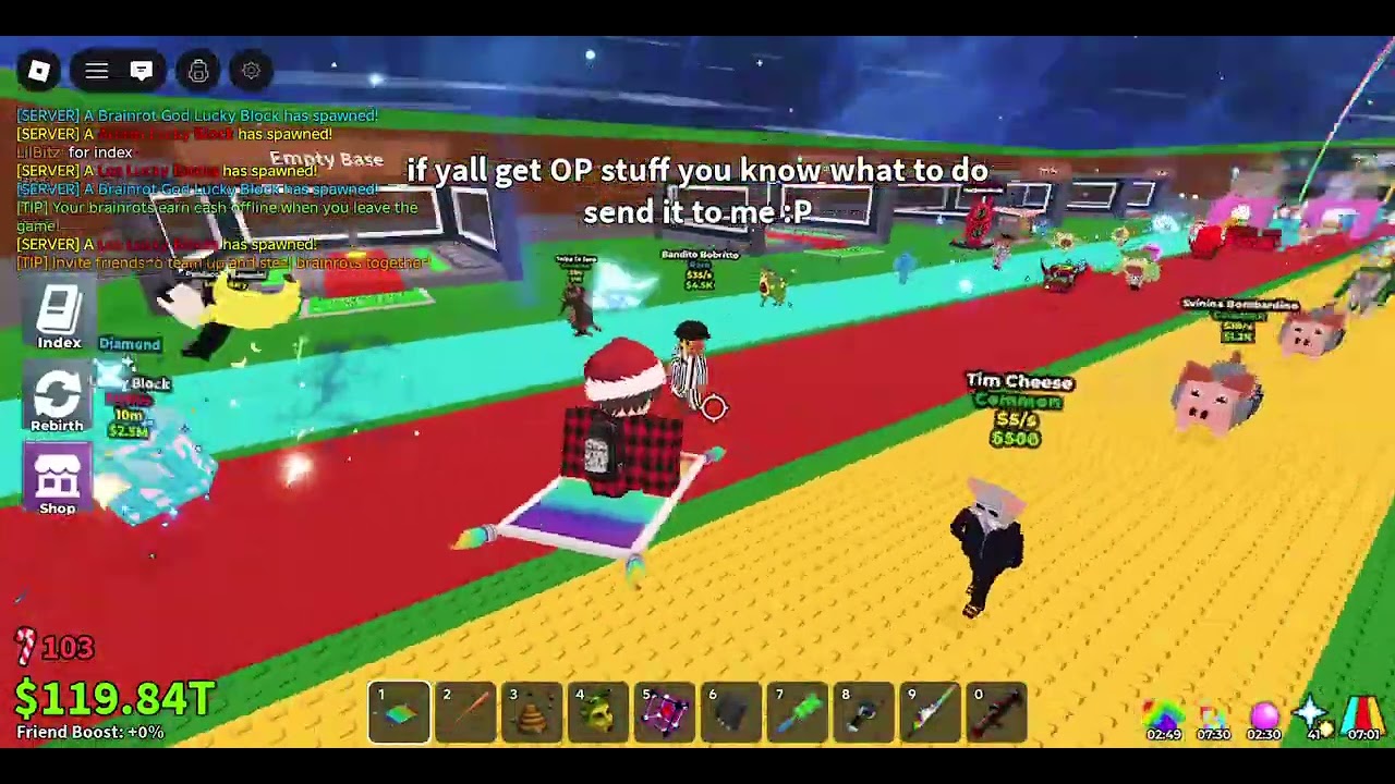 First Admin Abuse of the Channel!