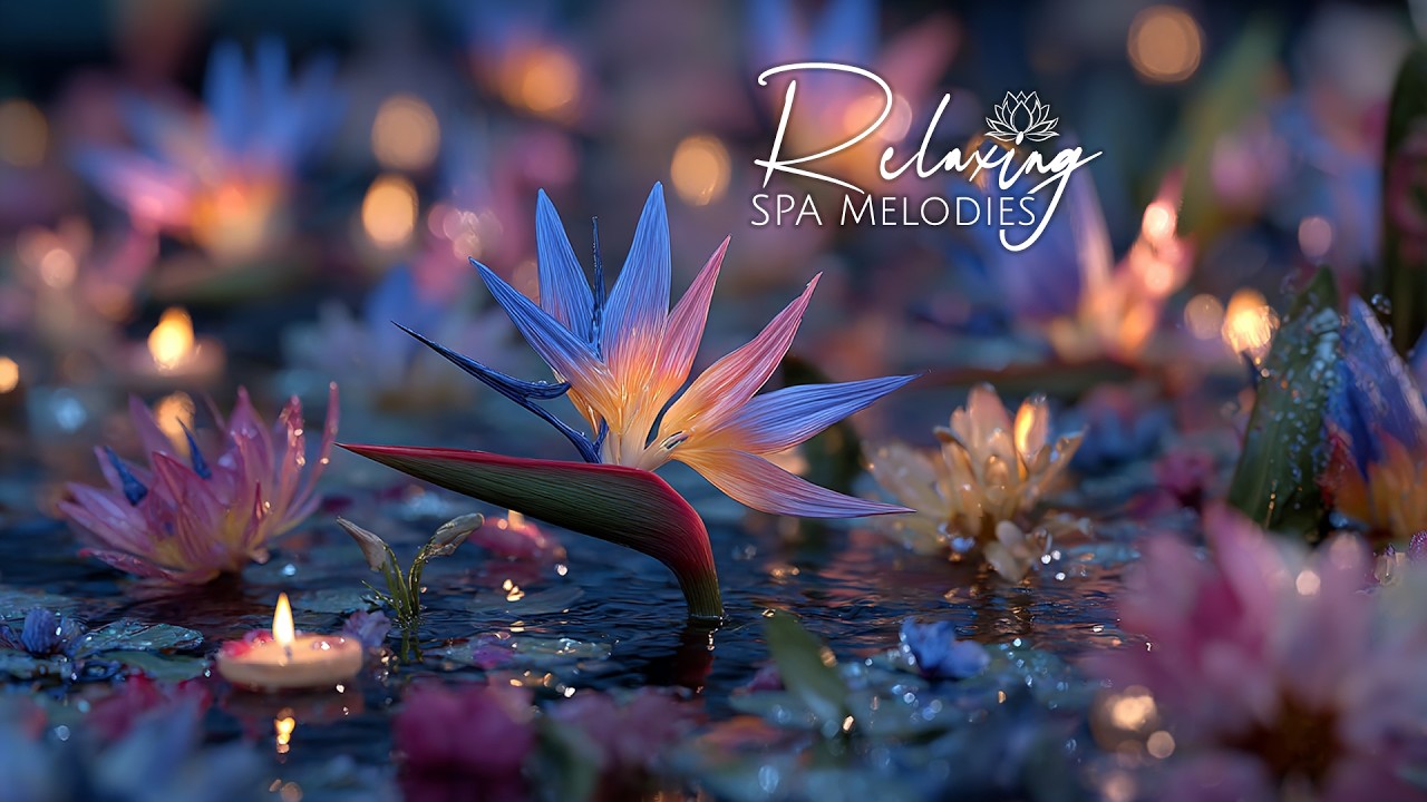 Relaxing Spa Music for Massage, Stress Relief & Meditation | Water Sounds