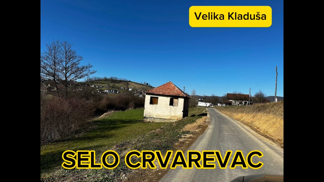 Crvarevac, na granici opstina Velika Kladusa i Buzim (mart 2024)