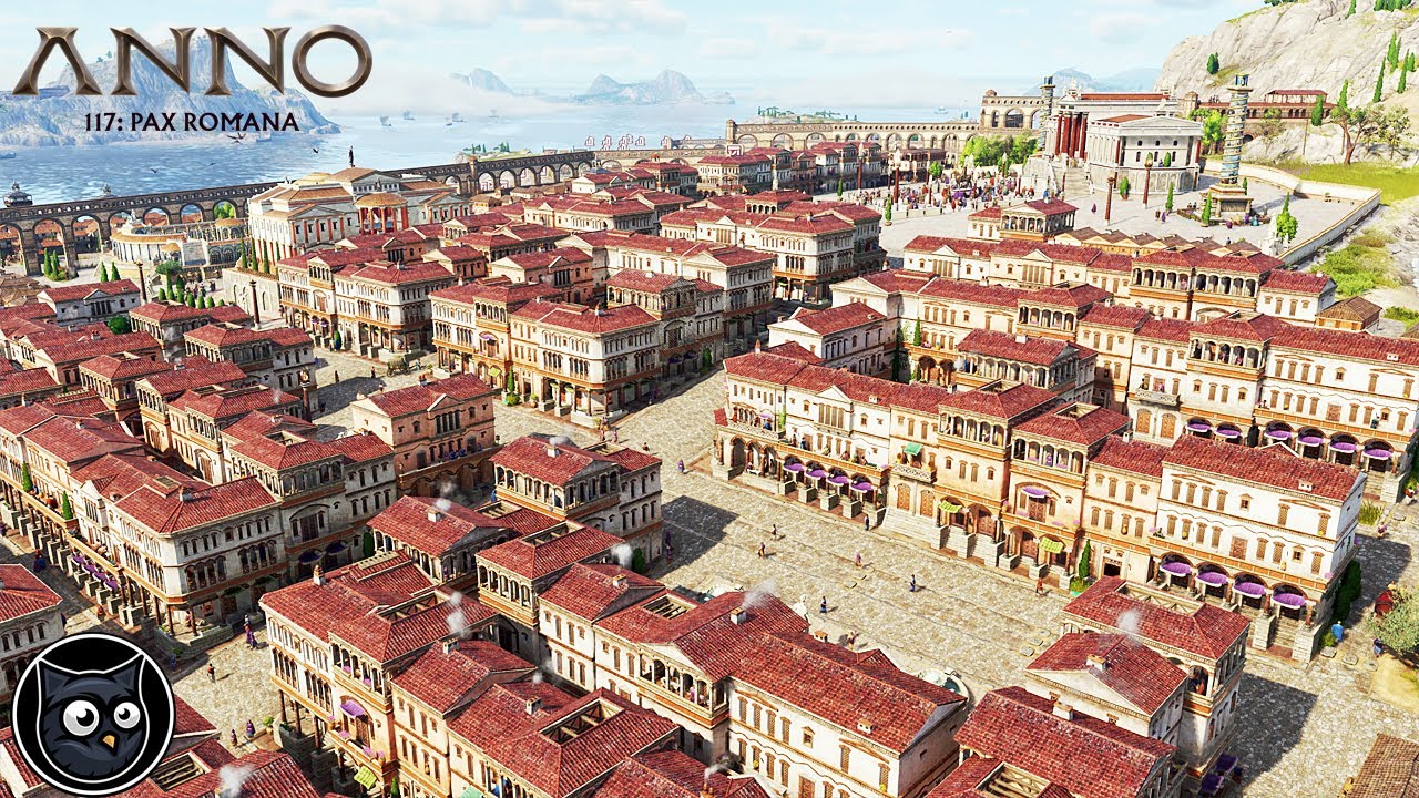 УРОВЕНЬ 4 И МОНУМЕНТ НАЧАЛО в Anno 117 ПОЛНАЯ ИГРА Прохождение Citybuilder | Продвинутый, часть 14