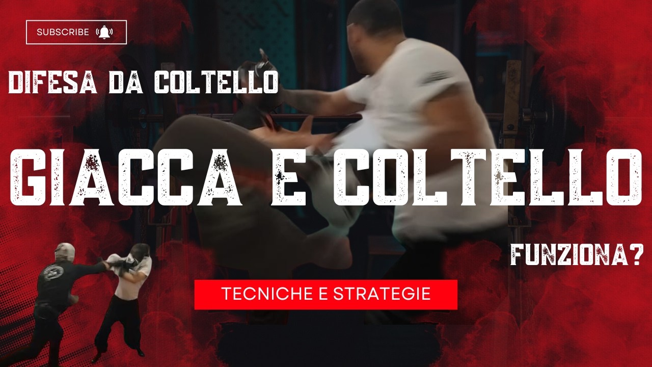 Difesa da coltello : il combattimento giacca e coltello