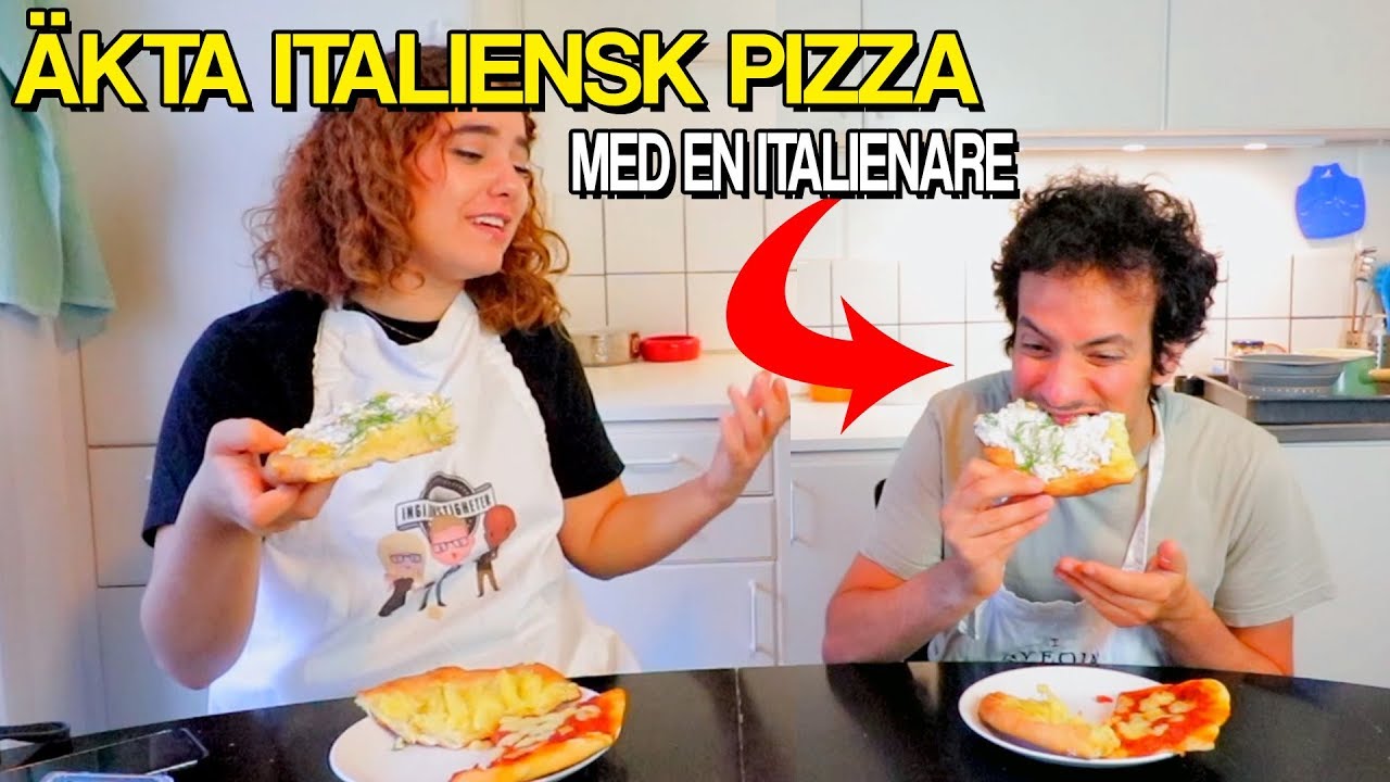 GÖR PIZZA MED EN ITALIENARE | Plagiatmat med Hedipan | #5