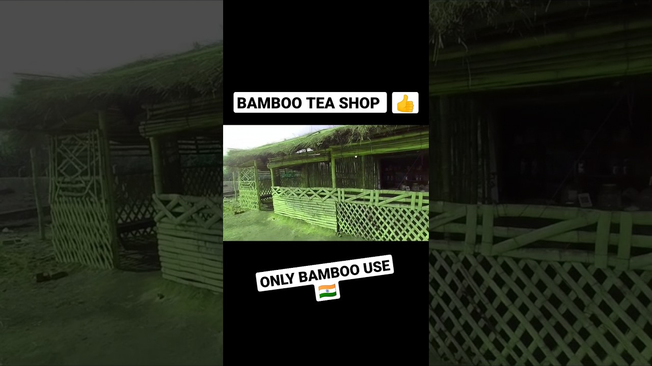 Tea Shop!! Bamboo Shop Design!! How To Make Bamboi Shop 👍👍👍 !! Bamboo design👍👍👍