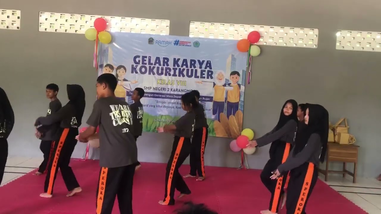GELAR KARYA KOKURIKULER || KELAS 8B KELOMPOK 3 || SMPN 2 KARANGMOJO