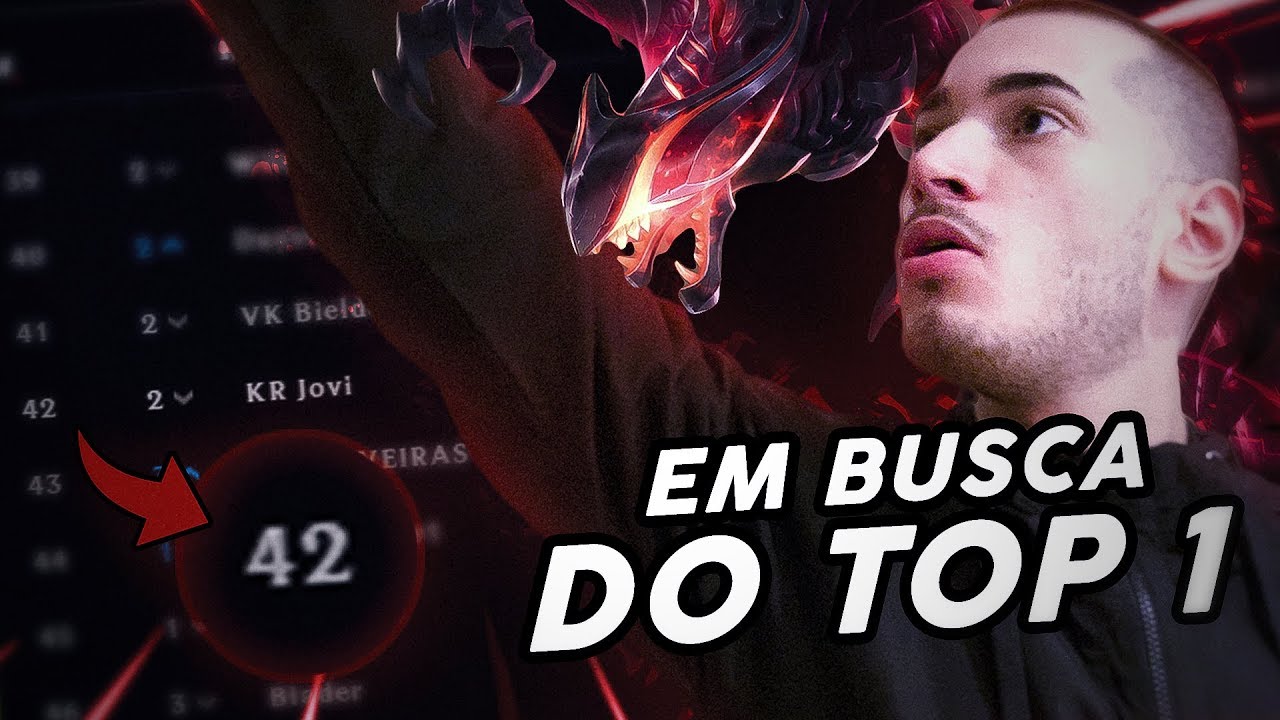 JOGANDO FULL TRYHARD EM BUSCA DO TOP 1!!