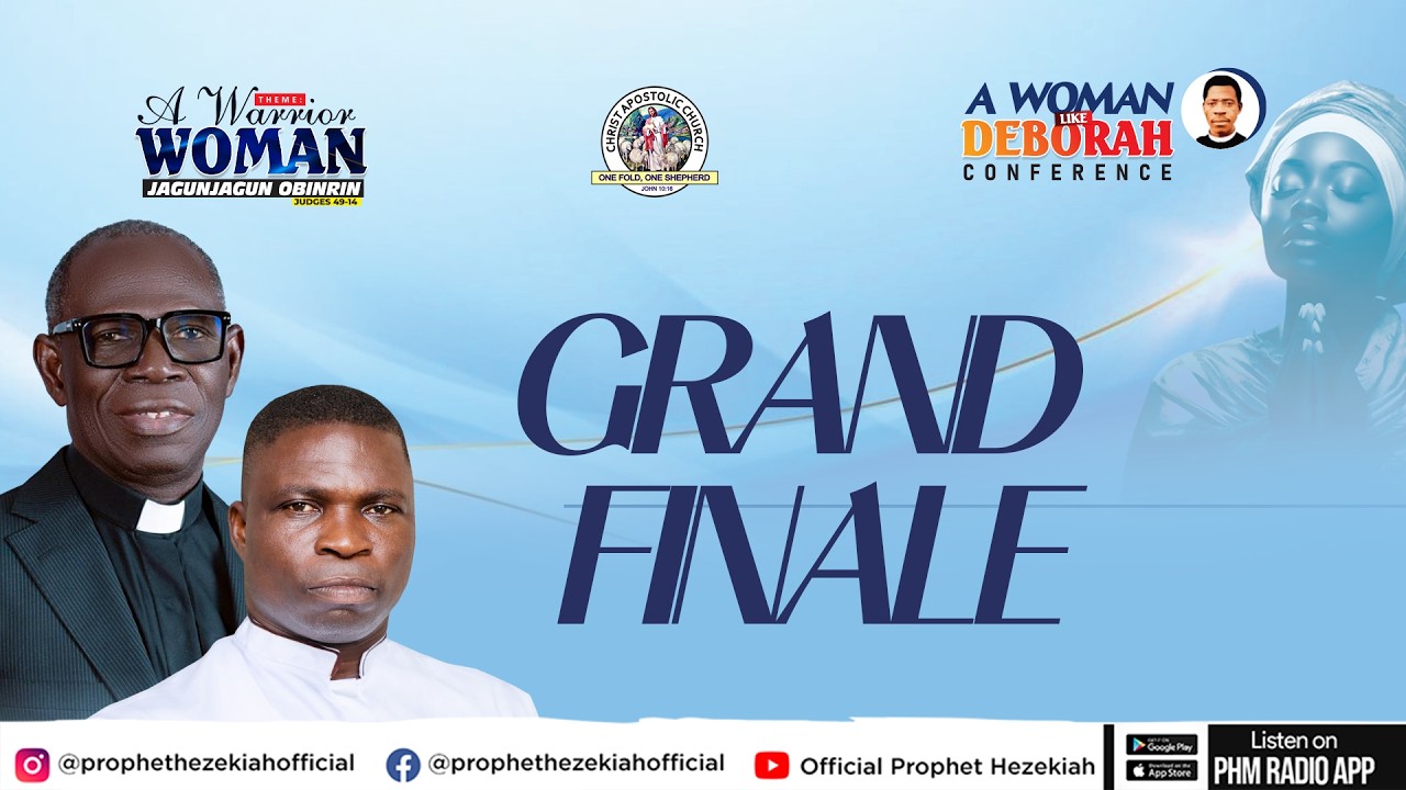 A WOMAN LIKE DEBORAH CONFERENCE 2026 || GRANDFINALE || PROPHET HEZEKIAH STREAM