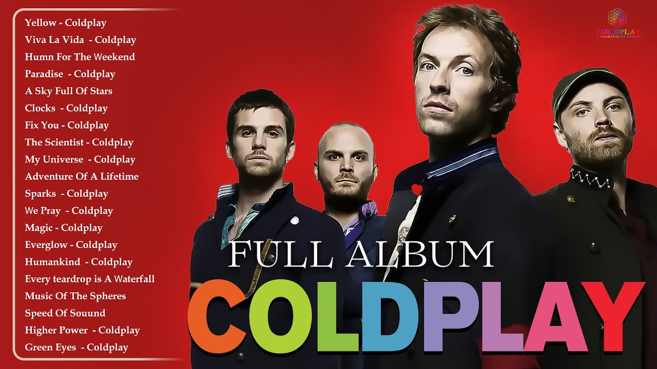 Coldplay Greatest Hits Full Album 2025 -The Best Of Coldplay - Coldplay Chill Mix 2025