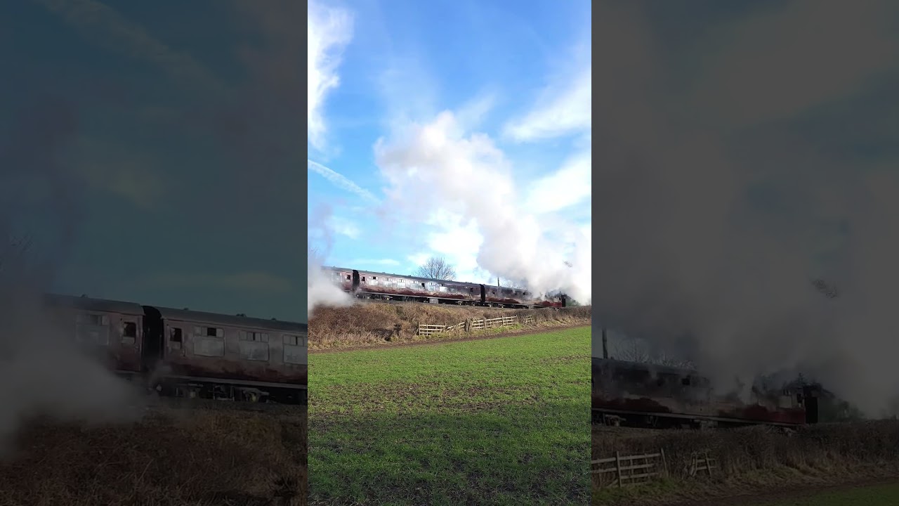 BR 73156 Standard 5MT & 34072 Battle of Britain Class Steam Locomotives
