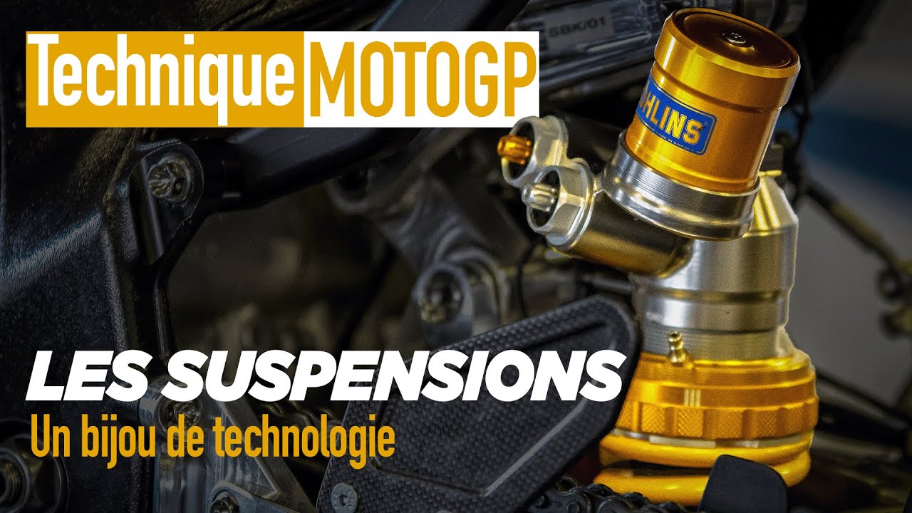 LES SUSPENSIONS MOTOGP n'auront plus de secret pour vous !