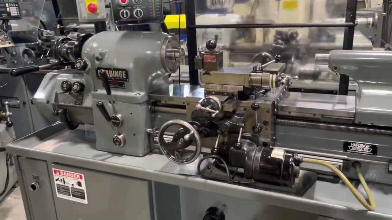 HARDINGE HLVH-EM Super Precision Toolroom Lathe, New 1997