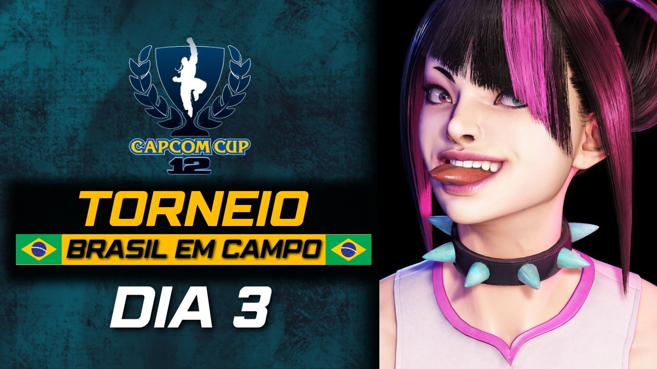 🔴 Capcom Cup 12 - Street Fighter 6│ DIA 3 │ !sorteio !membro