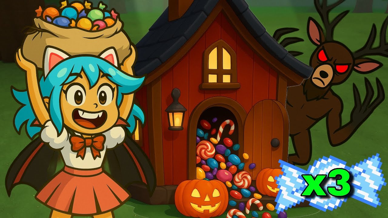 HIZLI SEKER KASMA Taktiği🍬 Halloween YENİ GÜNCELLEME | 99 NIGHT IN THE FOREST🌲 | ROBLOX