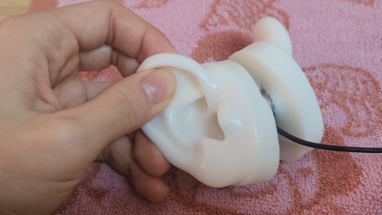 🌙 매끈 촉촉한 귀마사지🧴ASMR